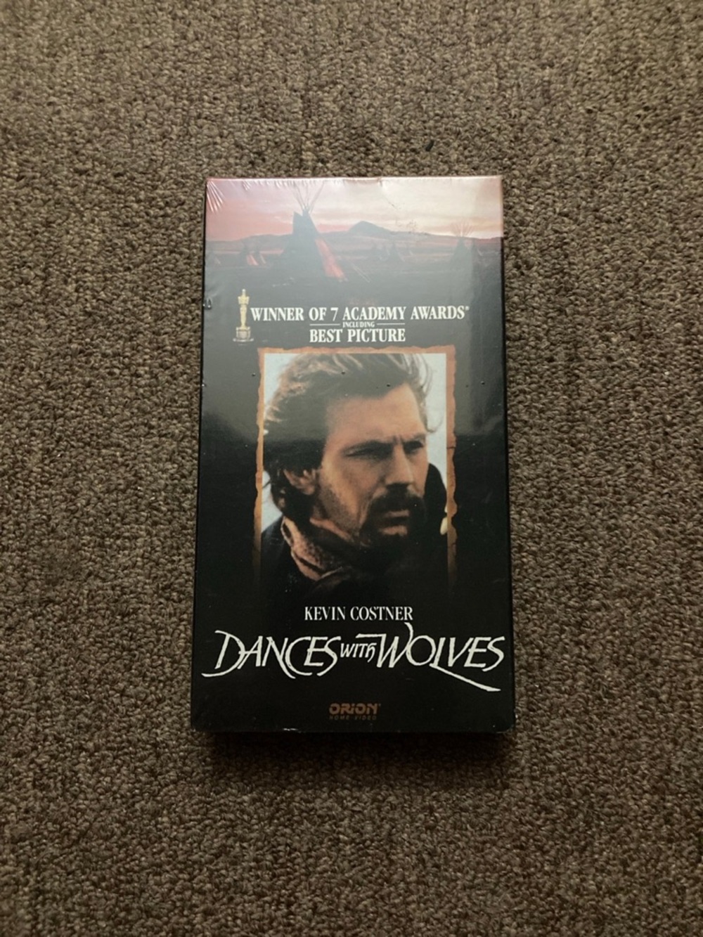 DANCES WITH WOLVES -VHS New Condition in original packaging.